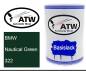 Preview: BMW, Nautical Green, 322: 500ml Lackdose, von ATW Autoteile West.